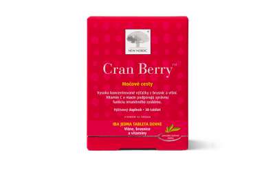 NEW NORDIC Cran Berry tbl 30 ks